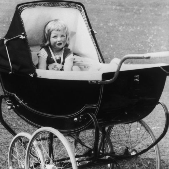 Princess Diana as a child in 1963