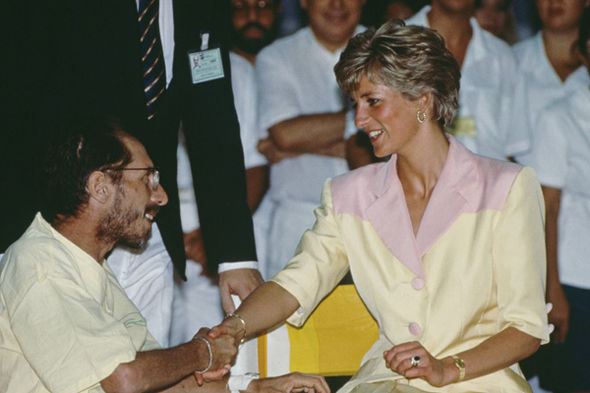 Princess Diana as a humanitarian figure