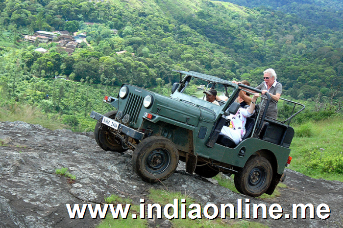 Jeep Safari in Kerala at Thekkady
