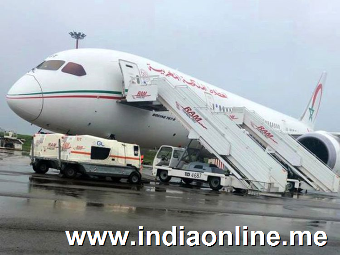 COVID-19 vaccine consignment from India arrives on a Royal Air Maroc flight in Casablanca airport