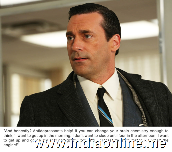 Jon Hamm, Depression